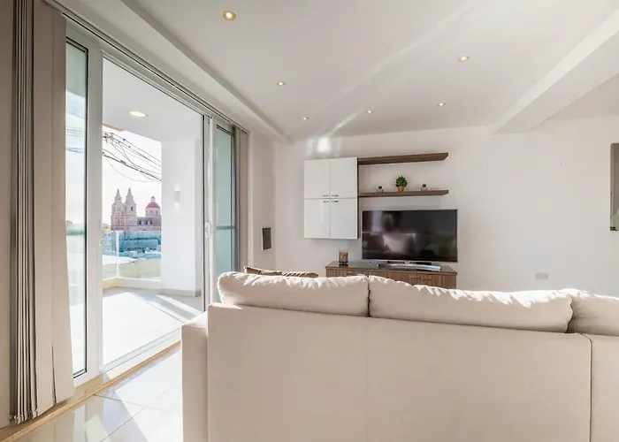 Apartamento Lily Of The Hill - 2 Bedr, 3 Bath Mellieħa